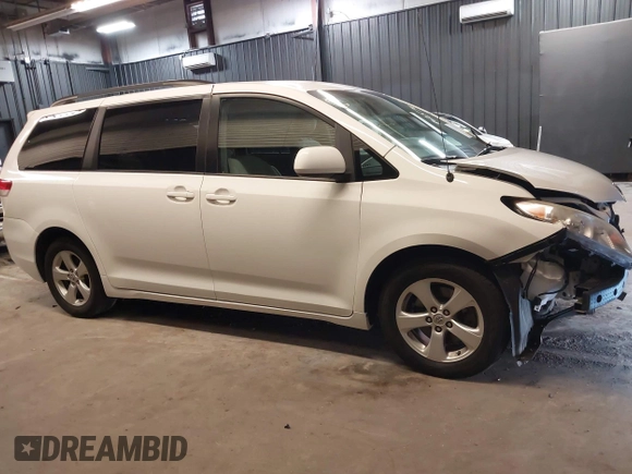 2014 Toyota Sienna LE AAS with VIN 5TDKK3DCXES499628, listed as a IAAI auction lot 42574730 with 110,532 mi miles and . Bid and sale history available at DreamBid. Image 14.