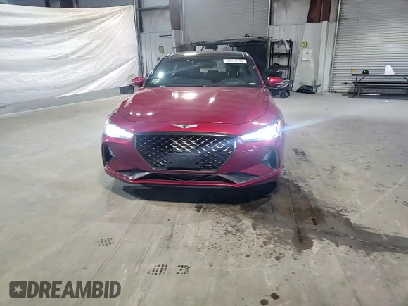 2020 Genesis G70 3.3T z VIN KMTG34LE0LU051663, wystawiony jako Copart lot #54016285 z przebiegiem 62 262 mil mil oraz Szkoda całkowita • Salvage title. Historia ofert i sprzedaży dostępna na DreamBid. Obrazek 13.