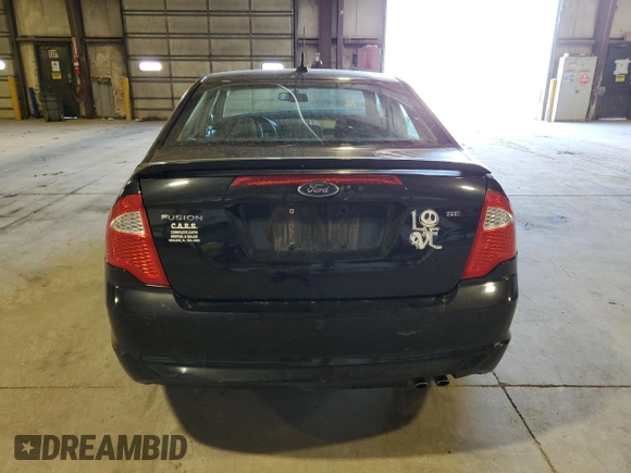 2010 Ford Fusion SE with VIN 3FAHP0HAXAR220684, listed as a Copart auction lot 49476545 with 92,587 mi miles and Salvage Title. Bid and sale history available at DreamBid. Image 6.