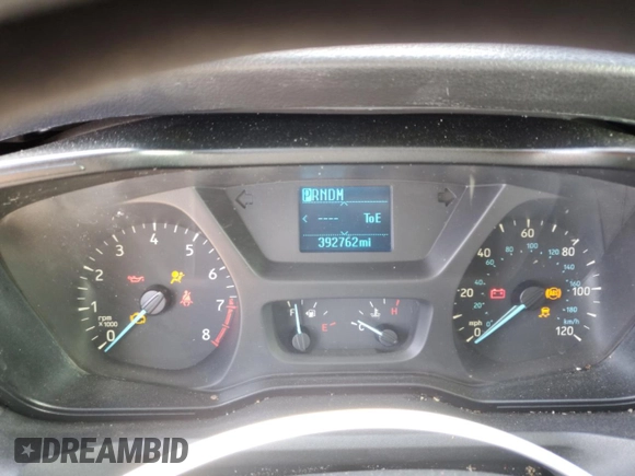2016 Ford Transit Cargo with VIN 1FTYR3XM0GKA50477, listed as a Copart auction lot 47836015 with 392,762 mi miles and Clean Title. Bid and sale history available at DreamBid. Image 9.