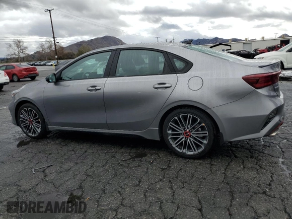 2024 Kia Forte GT with VIN 3KPF44AC9RE729360, listed as a Copart auction lot 44083615 with 10,662 mi miles and Salvage Title. Bid and sale history available at carsss.com. Image 2.