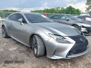 2015 Lexus RC 350 F Sport z VIN JTHSE5BC2F5004673, wystawiony jako IAAI lot #42280105 z przebiegiem 155 768 mil mil oraz . Historia ofert i sprzedaży dostępna na DreamBid. Obrazek 1.