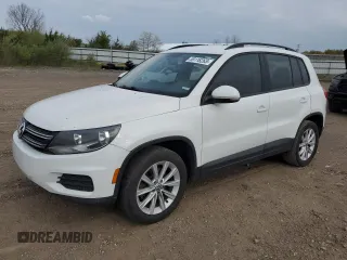 2018 Volkswagen Tiguan with VIN WVGBV7AX9JK000577, listed as a Copart auction lot 55118265 with 159,763 mi miles and Clean Title. Bid and sale history available at DreamBid. Image 1.