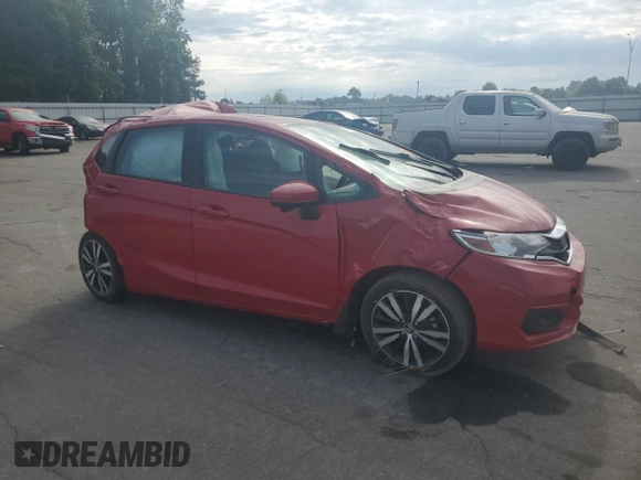 2020 Honda Fit EX with VIN 3HGGK5H82LM728728, listed as a Copart auction lot 56102155 with Not provided miles and Salvage title. Bid and sale history available at DreamBid. Image 4.
