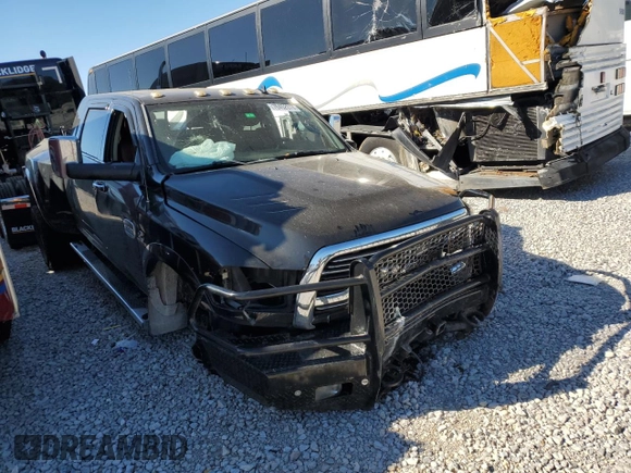 2017 Ram 3500 Longhorn with VIN 3C63RRNL6HG627505, listed as a Copart auction lot 76452074 with 171,930 mi miles and Salvage Title. Bid and sale history available at carsss.com. Image 4.