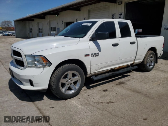 2014 Ram 1500 Express z VIN 1C6RR7FT3ES411659, wystawiony jako Copart lot #53439895 z przebiegiem 153 926 mil mil oraz Szkoda całkowita • Salvage title. Historia ofert i sprzedaży dostępna na DreamBid. Obrazek 1.