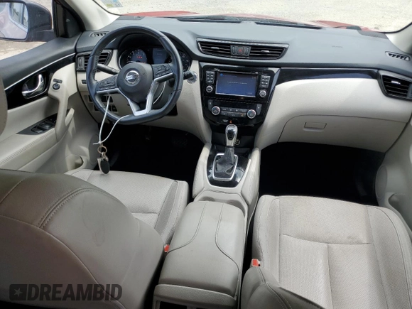 2017 Nissan Rogue Sport S with VIN JN1BJ1CR9HW102026, listed as a Copart auction lot 54612175 with 73,853 mi miles and Salvage Title. Bid and sale history available at carsss.com. Image 8.