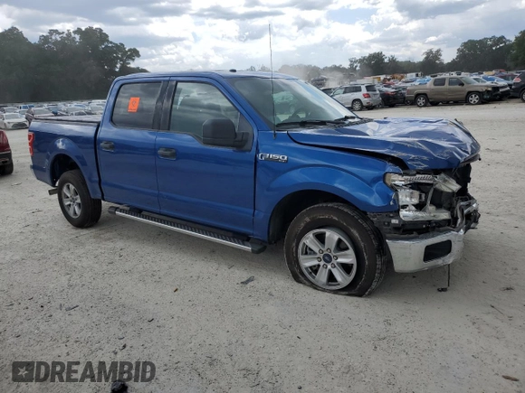 2018 Ford F-150 XL с VIN 1FTEW1CG5JKC84377, выставлен на аукционе Copart как лот 62559225 с пробегом 33 453 миль миль и Списание • Salvage title. История ставок и продаж доступна на DreamBid. Изображение 4.