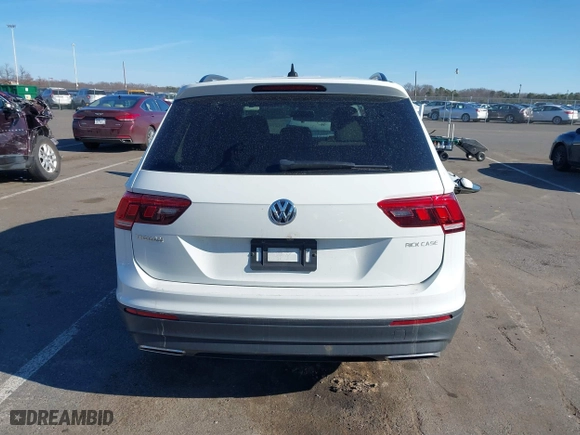 2021 Volkswagen Tiguan S with VIN 3VV1B7AX0MM019574, listed as a IAAI auction lot 41705274 with 46,175 mi miles. Bid and sale history available at carsss.com. Image 16.