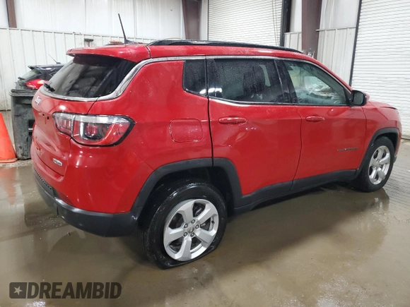 2020 Jeep Compass Latitude with VIN 3C4NJDBBXLT150326, listed as a Copart auction lot 48863555 with Not provided miles and Salvage title. Bid and sale history available at DreamBid. Image 3.