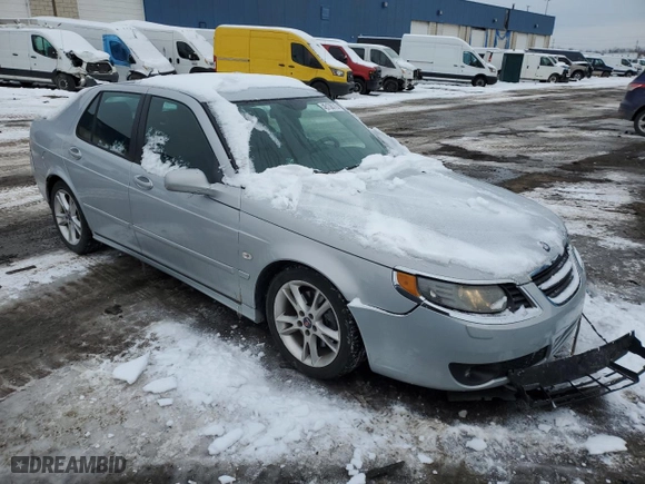 2008 Saab 9-5 with VIN YS3ED49G883512285, listed as a Copart auction lot 45300835 with 121,977 mi miles and Clean Title. Bid and sale history available at carsss.com. Image 4.