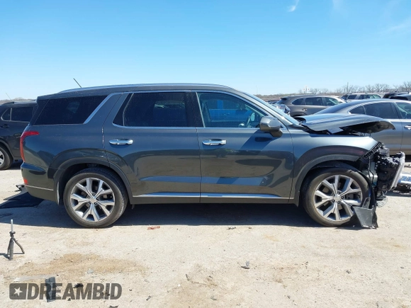 2020 Hyundai Palisade SEL with VIN KM8R34HE7LU091654, listed as a IAAI auction lot 41809048 with 87,984 mi miles and . Bid and sale history available at DreamBid. Image 14.
