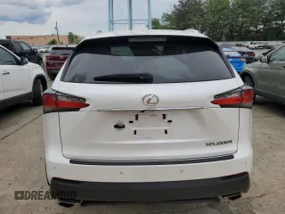 2016 Lexus NX 200t with VIN JTJBARBZ1G2093127, listed as a Copart auction lot 58382955 with 52,199 mi miles and Salvage title. Bid and sale history available at DreamBid. Image 6.