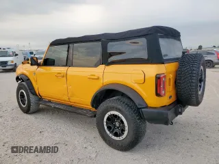 2021 Ford Bronco с VIN 1FMDE5DH6MLB02239, выставлен на аукционе Copart как лот 55315985 с пробегом 36 310 миль миль и На запчасти • Non repairable. История ставок и продаж доступна на DreamBid. Изображение 2.
