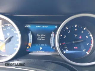 2017 Maserati Ghibli z VIN ZAM57XSA1H1224170, wystawiony jako IAAI lot #42193804 z przebiegiem 90 668 mil mil oraz . Historia ofert i sprzedaży dostępna na DreamBid. Obrazek 7.
