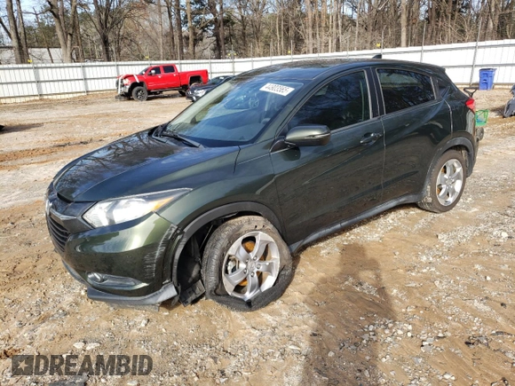 2017 Honda HR-V EX with VIN 3CZRU5H50HM709636, listed as a Copart auction lot 44903565 with 129,226 mi miles and Salvage Title. Bid and sale history available at DreamBid. Image 1.