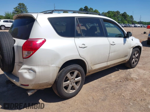 2006 Toyota RAV4 Limited with VIN JTMBK31V065012207, listed as a IAAI auction lot 42013500 with 290,702 mi miles. Bid and sale history available at carsss.com. Image 4.