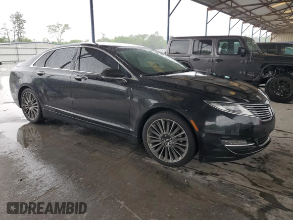 2014 Lincoln MKZ Hybrid with VIN 3LN6L2LU3ER824718, listed as a Copart auction lot 53181485 with 180,187 mi miles and Clean Title. Bid and sale history available at carsss.com. Image 4.