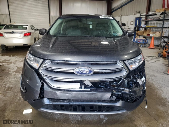 2017 Ford Edge SEL with VIN 2FMPK4J96HBB15463, listed as a Copart auction lot 51896205 with 163,923 mi miles and Salvage Title. Bid and sale history available at carsss.com. Image 5.