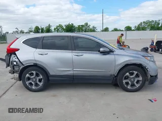 2018 Honda CR-V EX with VIN 7FARW1H57JE030874, listed as a IAAI auction lot 42000029 with 44,445 mi miles and . Bid and sale history available at carsss.com. Image 14.