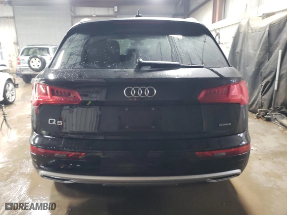 2020 Audi Q5 Premium Plus with VIN WA1BNAFY0L2103256, listed as a Copart auction lot 43444175 with 5,006 mi miles and Salvage Title. Bid and sale history available at carsss.com. Image 6.
