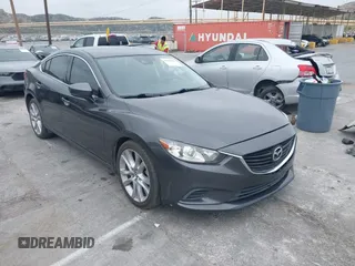 2017 Mazda Mazda6 Touring with VIN JM1GL1V51H1137065, listed as a IAAI auction lot 42078517 with 81,457 mi miles. Bid and sale history available at carsss.com. Image 1.