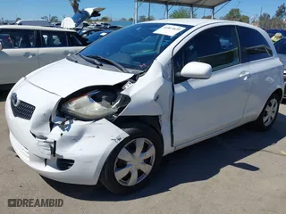 2007 Toyota Yaris with VIN JTDJT923875087666, listed as a IAAI auction lot 41865839 with 200,268 mi miles. Bid and sale history available at carsss.com. Image 22.
