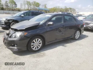 2010 Toyota Corolla with VIN 2T1BU4EE0AC529240, listed as a Copart auction lot 51859225 with 147,037 mi miles and Salvage Title. Bid and sale history available at carsss.com. Image 1.