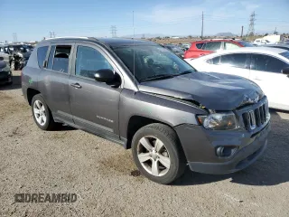 2017 Jeep Compass Sport with VIN 1C4NJCBA3HD147301, listed as a Copart auction lot 48399035 with 82,073 mi miles and Salvage title. Bid and sale history available at DreamBid. Image 4.