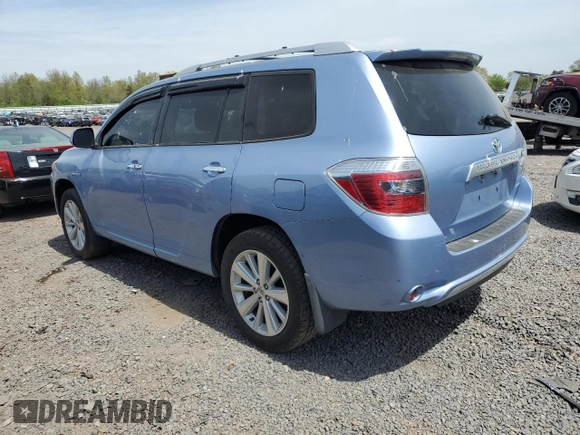 2010 Toyota Highlander Limited with VIN JTEJW3EH5A2046864, listed as a Copart auction lot 54563085 with 157,743 mi miles and Clean title. Bid and sale history available at DreamBid. Image 2.