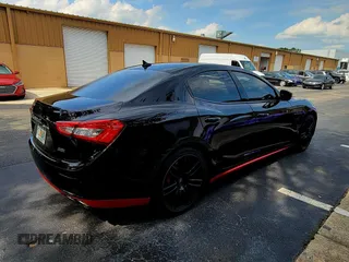 2017 Maserati Ghibli S Q4 with VIN ZAM57RTL9H1242671, listed as a Copart auction lot 52591933 with 50,450 mi miles. Bid and sale history available at carsss.com. Image 4.