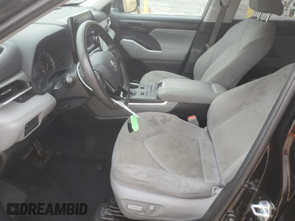 2020 Toyota Highlander L with VIN 5TDCZRBH9LS001983, listed as a Copart auction lot 56965735 with 44,090 mi miles and Salvage title. Bid and sale history available at DreamBid. Image 7.