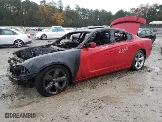 2013 Dodge Charger SXT Plus with VIN 2C3CDXHG6DH642840, listed as a Copart auction lot 81399504 with 0 mi miles and Non Repairable. Bid and sale history available at carsss.com. Image 1.
