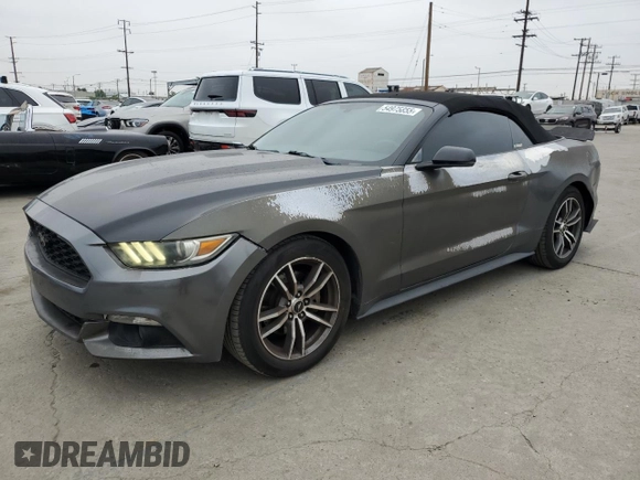 2017 Ford Mustang EcoBoost Premium with VIN 1FATP8UH6H5204152, listed as a Copart auction lot 54975855 with 103,166 mi miles and Salvage Title. Bid and sale history available at carsss.com. Image 1.