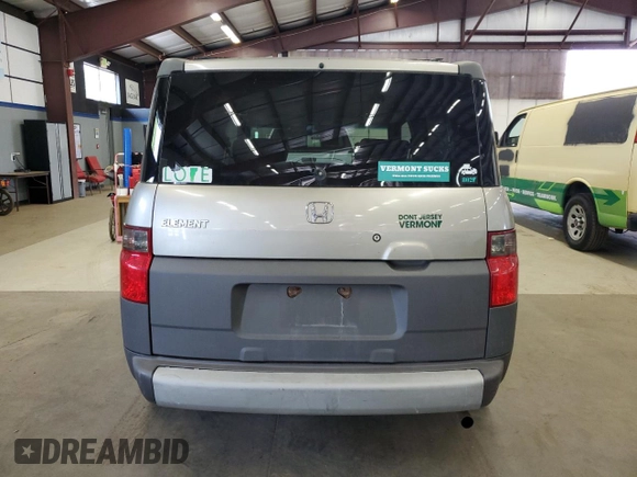 2003 Honda Element EX with VIN 5J6YH28583L029816, listed as a Copart auction lot 58888445 with 279,144 mi miles and Clean title. Bid and sale history available at DreamBid. Image 6.