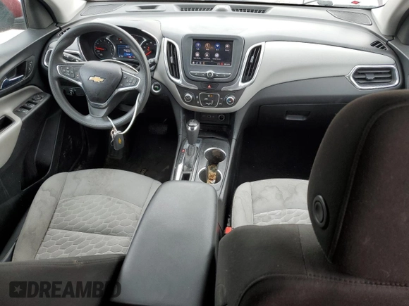 2020 Chevrolet Equinox LT with VIN 2GNAXUEV5L6201522, listed as a Copart auction lot 53795165 with 100,318 mi miles and Salvage Title. Bid and sale history available at DreamBid. Image 8.
