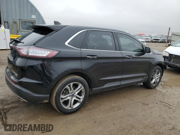 2017 Ford Edge Titanium z VIN 2FMPK3K95HBB20324, wystawiony jako Copart lot #43431055 z przebiegiem 108 006 mil mil oraz Szkoda całkowita • Salvage title. Historia ofert i sprzedaży dostępna na DreamBid. Obrazek 3.