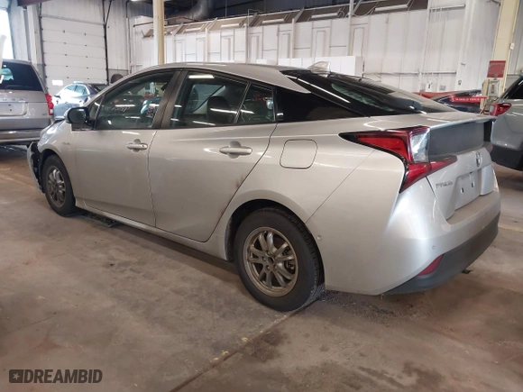 2020 Toyota Prius L Eco with VIN JTDKARFU9L3104185, listed as a IAAI auction lot 41278803 with 108,686 mi miles. Bid and sale history available at carsss.com. Image 3.