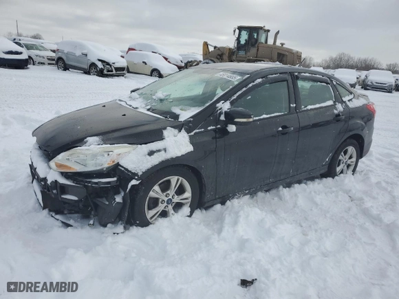 2012 Ford Focus SE with VIN 1FAHP3F20CL378319, listed as a Copart auction lot 45014665 with 160,008 mi miles and Clean Title. Bid and sale history available at carsss.com. Image 1.