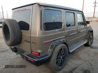 2021 Mercedes-Benz G 63 AMG with VIN W1NYC7HJ7MX370822, listed as a Copart auction lot 87312314 with 51,682 mi miles and Salvage Title. Bid and sale history available at DreamBid. Image 3.