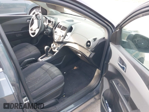 2012 Chevrolet Sonic LT with VIN 1G1JC5SH5C4167049, listed as a IAAI auction lot 42124461 with 134,864 mi miles and . Bid and sale history available at DreamBid. Image 5.