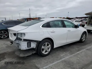 2019 Chevrolet Malibu LS with VIN 1G1ZB5ST1KF121490, listed as a Copart auction lot 49712815 with 37,710 mi miles and Salvage Title. Bid and sale history available at DreamBid. Image 3.