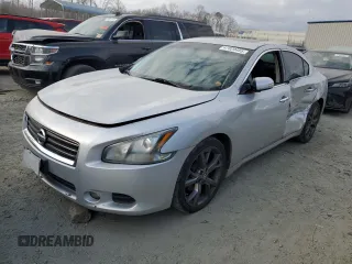 2013 Nissan Maxima 3.5 SV w/Sport Pkg with VIN 1N4AA5AP4DC809103, listed as a Copart auction lot 47820485 with 147,493 mi miles and Salvage Title. Bid and sale history available at carsss.com. Image 1.