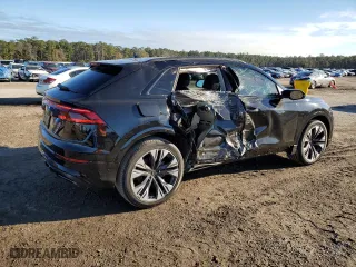 2024 Audi Q8 Prestige with VIN WA1FVBF12RD012982, listed as a Copart auction lot 85753064 with 4,145 mi miles and Salvage Title. Bid and sale history available at carsss.com. Image 3.