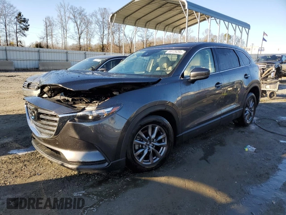 2022 Mazda CX-9 Touring with VIN JM3TCBCY6N0612672, listed as a Copart auction lot 88125255 with 28,456 mi miles and Non Repairable. Bid and sale history available at carsss.com. Image 1.