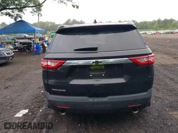 2021 Chevrolet Traverse LS with VIN 1GNERFKW3MJ252834, listed as a IAAI auction lot 42505849 with 55,012 mi miles and . Bid and sale history available at DreamBid. Image 16.