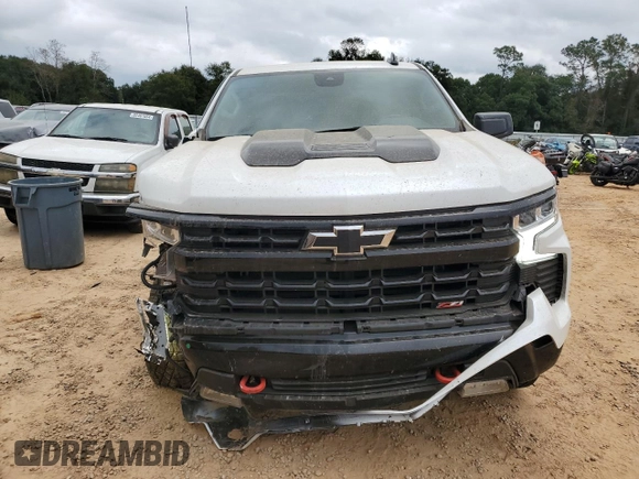 2022 Chevrolet Silverado 1500 LT Trail Boss with VIN 3GCUDFED1NG671782, listed as a Copart auction lot 81838534 with 42,763 mi miles and Salvage Title. Bid and sale history available at DreamBid. Image 5.
