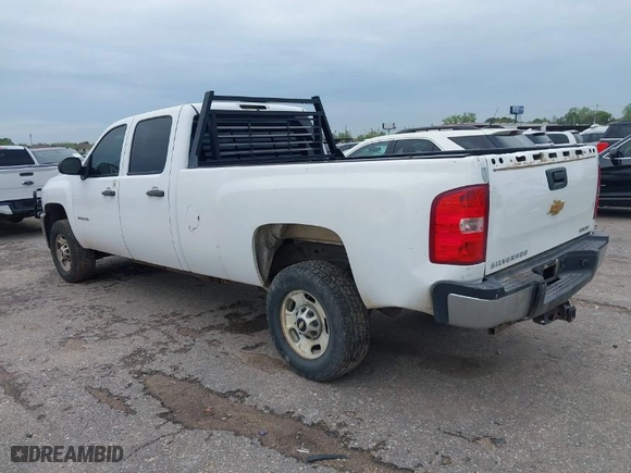 2012 Chevrolet Silverado 2500HD Work Truck with VIN 1GC1CVCGXCF202119, listed as a IAAI auction lot 41905706 with 181,336 mi miles. Bid and sale history available at carsss.com. Image 3.