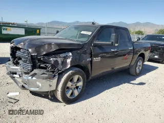 2016 Ram 1500 Big Horn with VIN 3C6RR7LT1GG225858, listed as a Copart auction lot 61234805 with 84,012 mi miles and Salvage title. Bid and sale history available at DreamBid. Image 1.