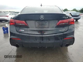 2019 Acura TLX w/A-Spec Pkg with VIN 19UUB3F68KA006619, listed as a Copart auction lot 59289515 with 120,539 mi miles and Salvage title. Bid and sale history available at DreamBid. Image 6.